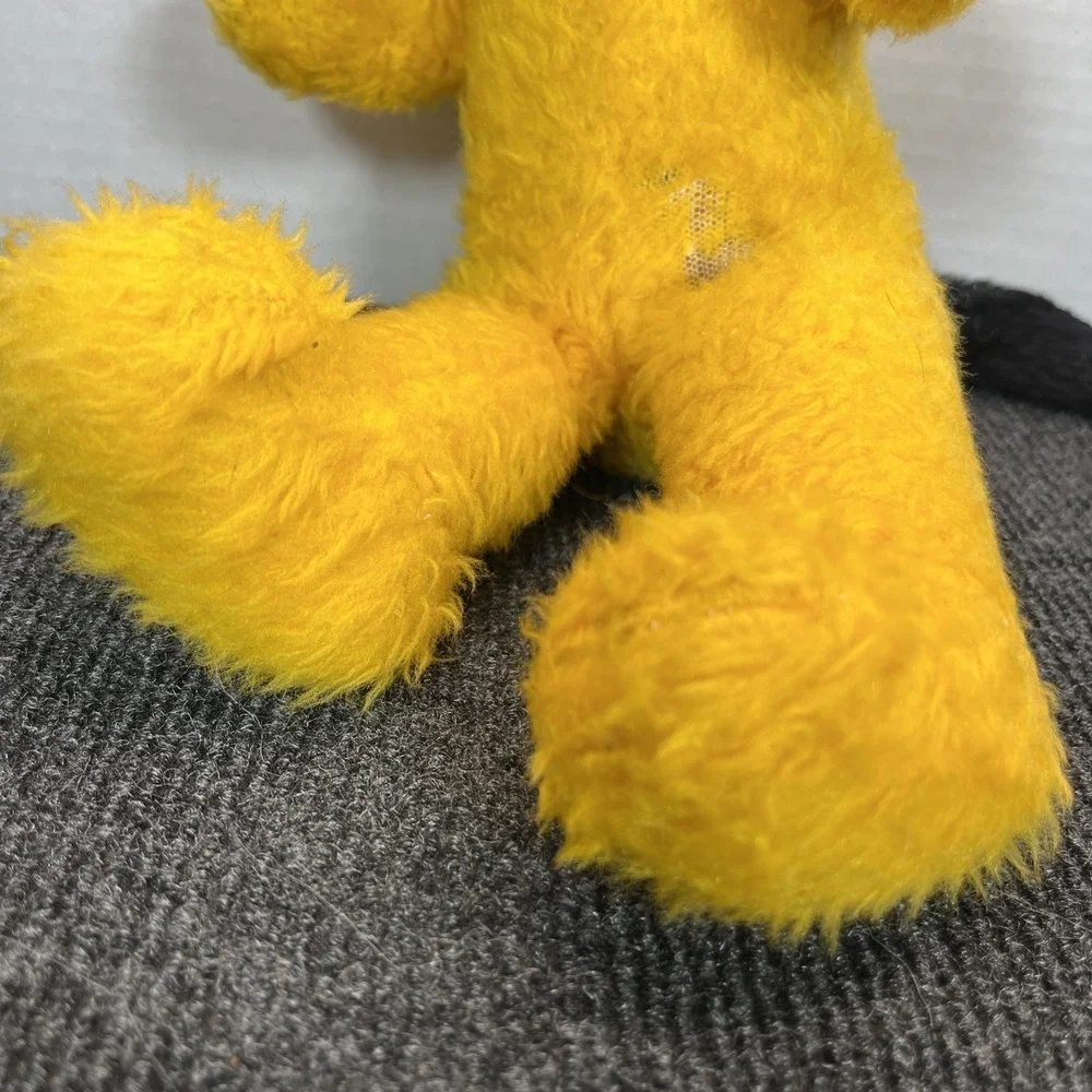 VINTAGE‎ RUBBER FACE PLUSH DOG PLUTO WALT DISNEY LAND TOY W NUTSHELLS 9